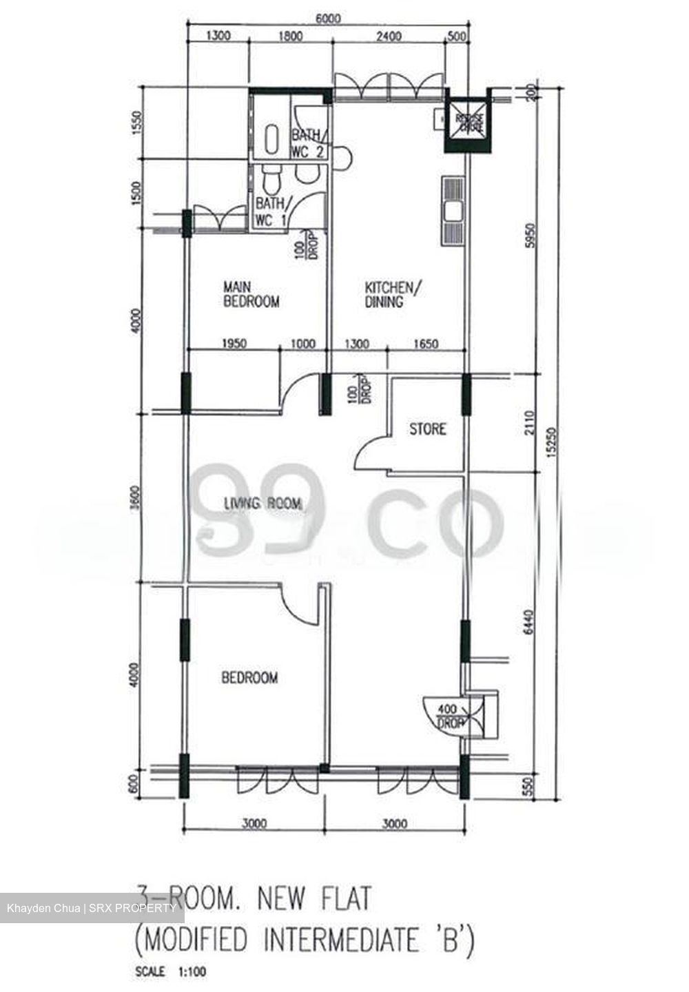 Blk 607 Yio Chu Kang Green (Ang Mo Kio), HDB 3 Rooms #501600331